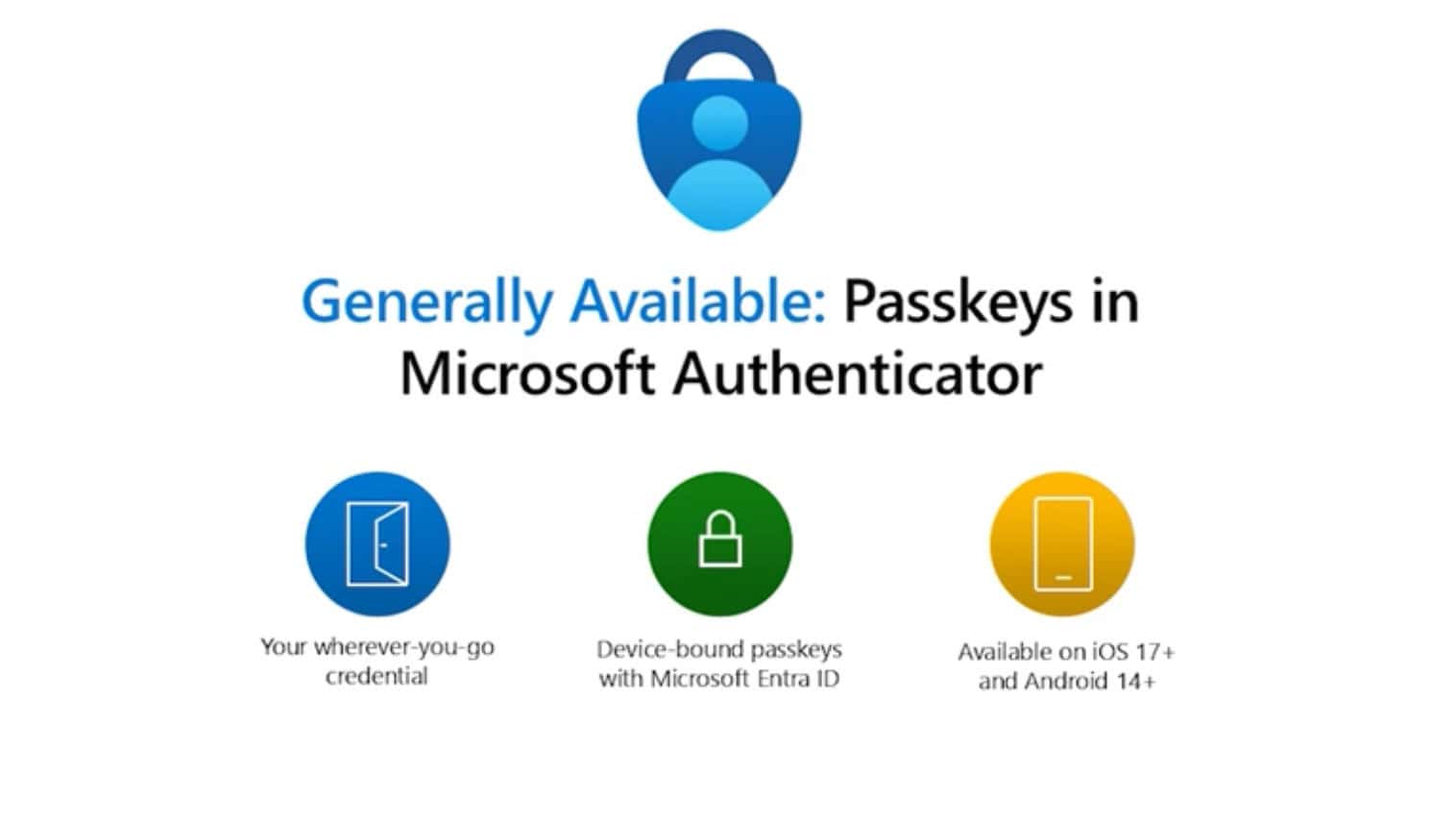 Passkeys in Authenticator are Generally Available!
